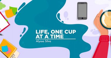 control | SMA News Today | A banner for Alyssa's column, which depicts hands holding a cup of coffee — beside them are various desk items like a planner and plant.