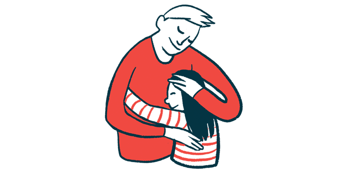 | SMA News Today | illustration of adult embracing a child