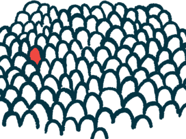 RaDaR | rare disease registry | Illustration of a lone rare person in a crowd
