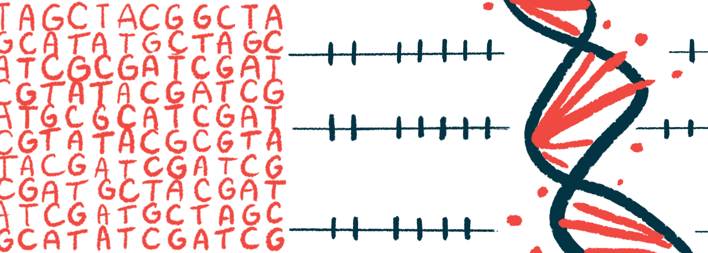 SMN1 sequencing | SMA News Today | illustration of human DNA