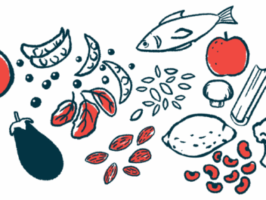 An illustration of healthy and varied foods.