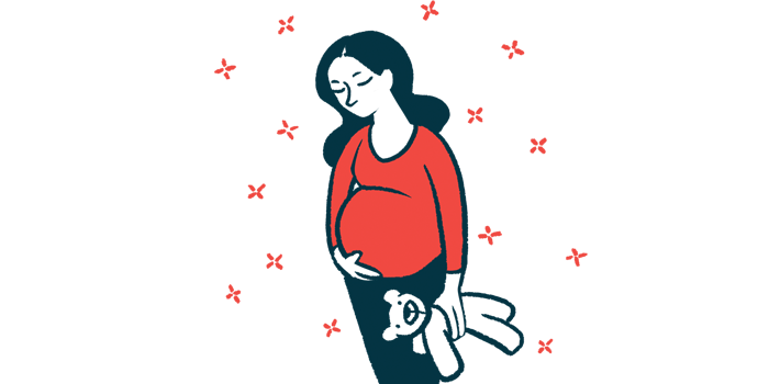 newborn screening | SMA News Today | illustration of pregnant woman