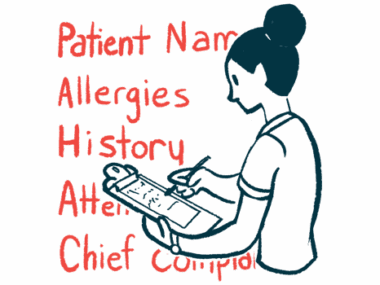 Medicaid guidelines | SMA News Today | illustration of person doing paperwork