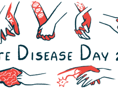 #RAREis Representation program | Horizon Therapeutics | illustration of hands-in