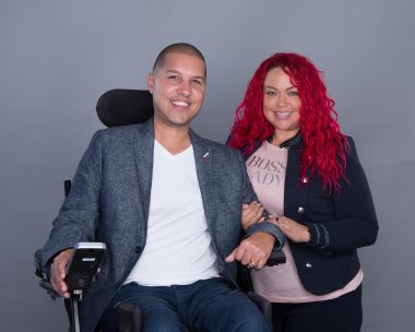 keeping hope alive | SMA News Today | 31 Days of SMA | photo of Jose, at left in wheelchair, and his wife, Andrea