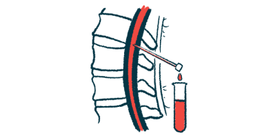 An illustration shows a spinal tap procedure.