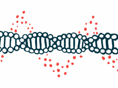 An illustration of a DNA strand is shown.