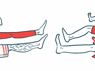 An assortment of supine legs are shown.