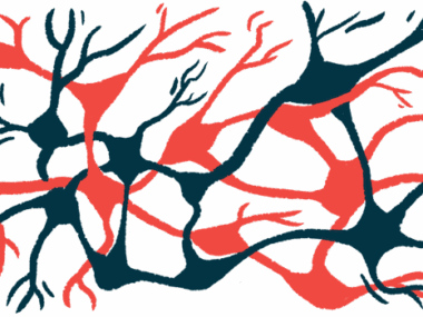 An illustration depicts neurons.