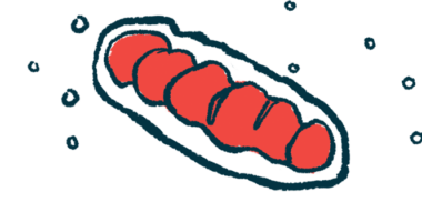 An illustration depicts mitochondria, called the power centers of cells.