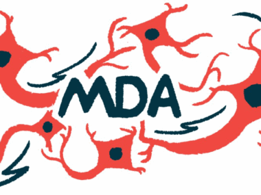 The letters MDA are shown, representing the Muscular Dystrophy Association